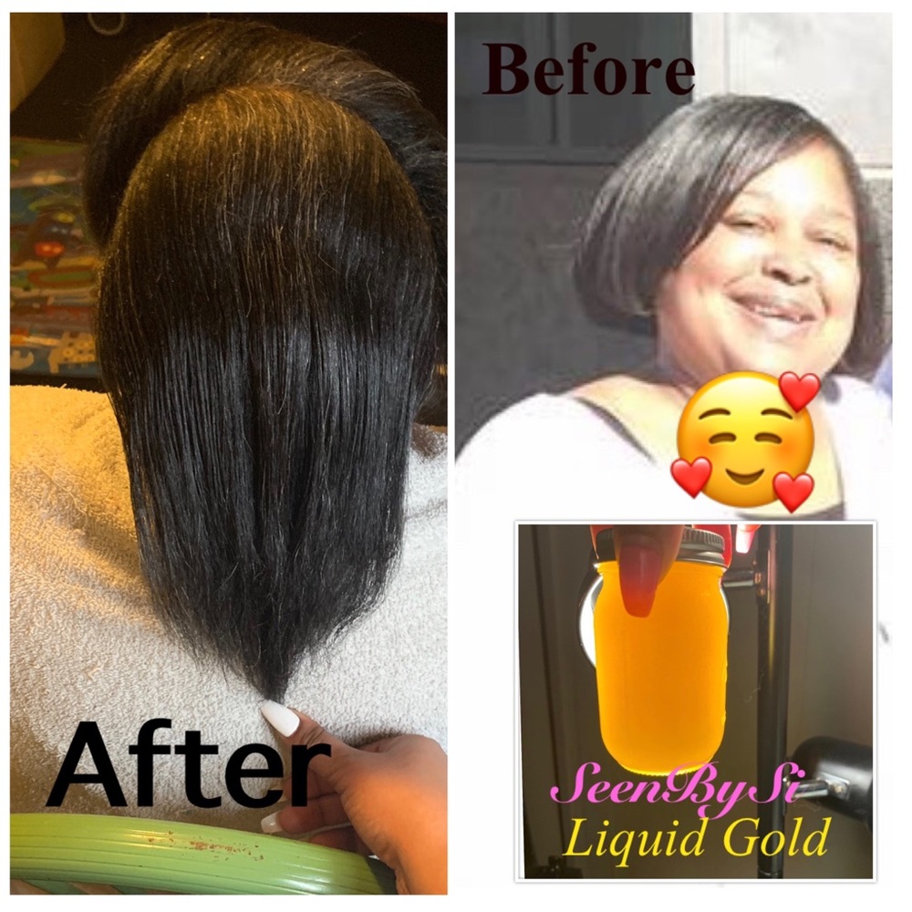 Natural hair growth oil